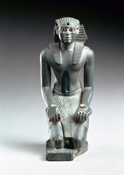 Knielende figuur van Pepi I door Old Kingdom Egyptian